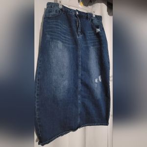 Demin skirt